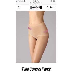 NWT High Waisted Tulle Control Panty Thong 4